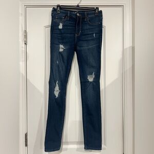 Hollister Distressed Blue Jeans 1R